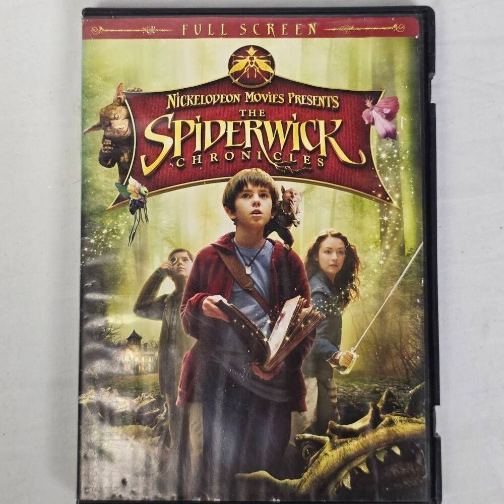 The Spiderwick Chronicles DVD Full Screen Nickelodeon Fantasy
